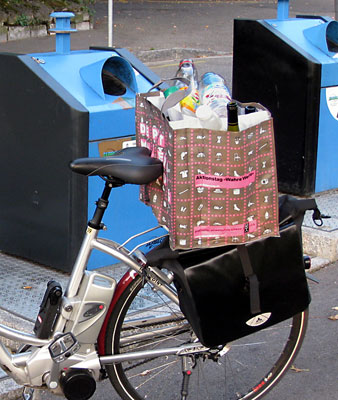 sur le vélo